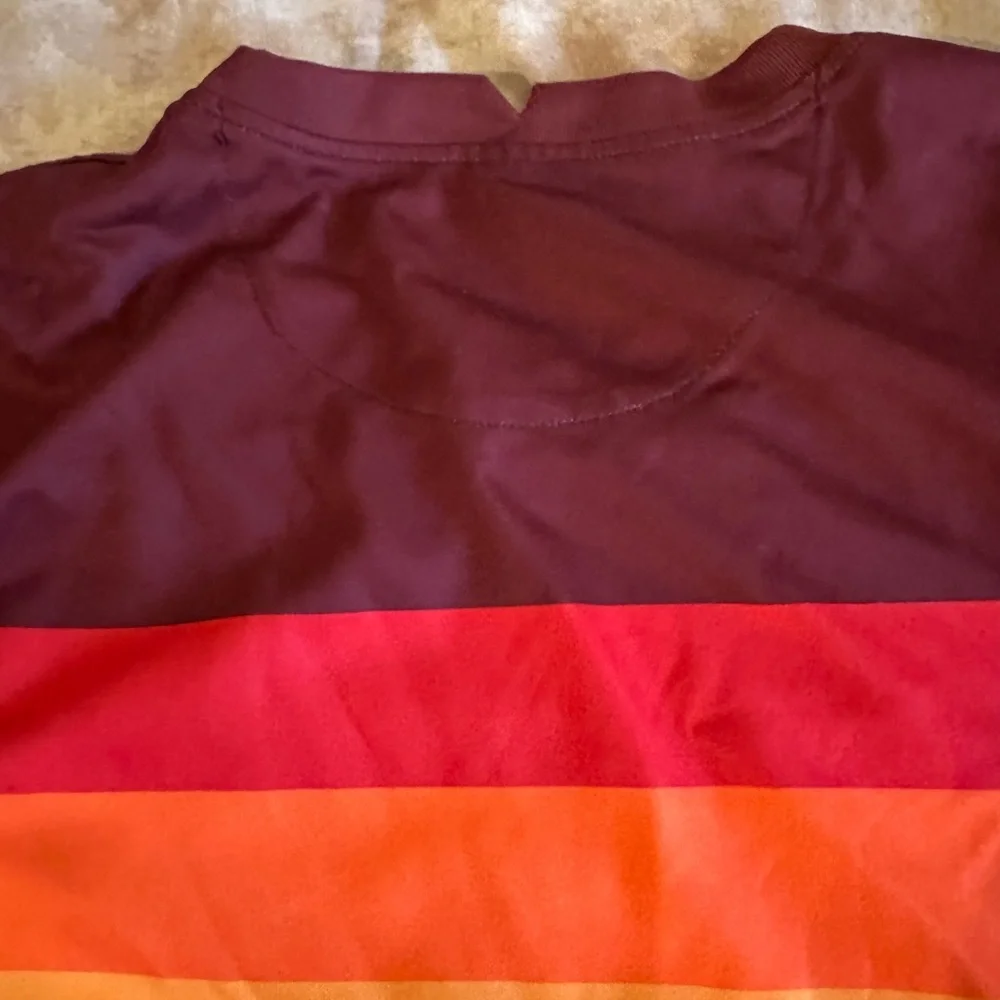 Roma Nike Dri Fit Maroon and Orange Jersey XL - Picture 13 of 15